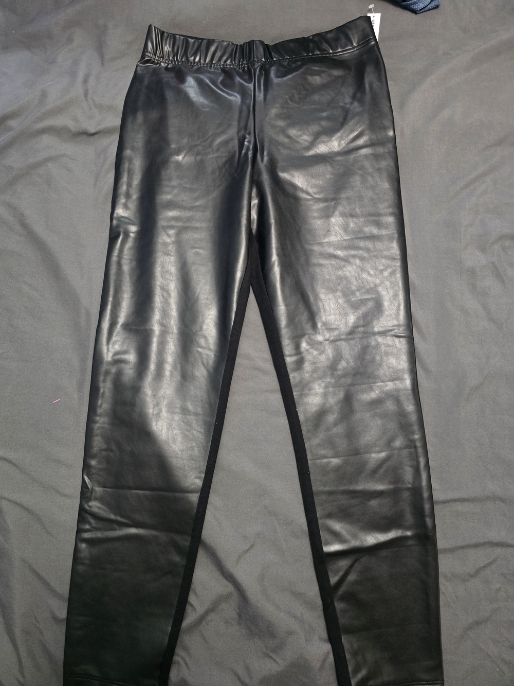 Old Navy Black Faux Leather Women's Pants